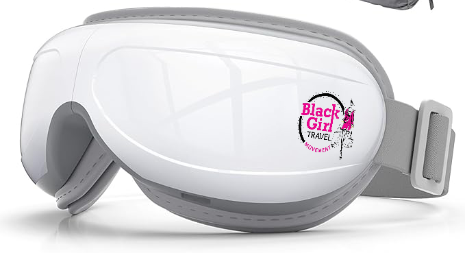 White eye mask