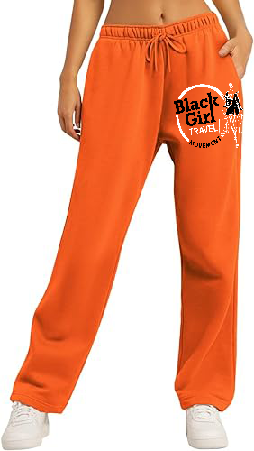 Orange sweatpants