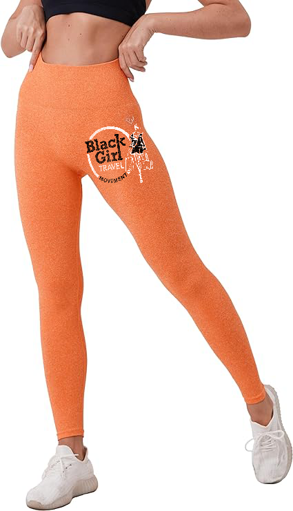 Orange legging