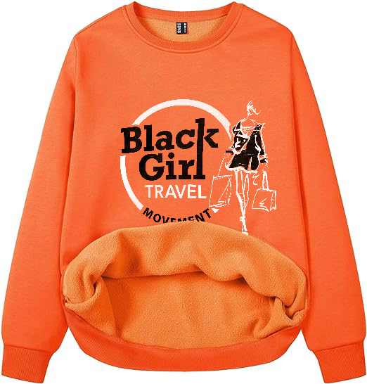 Orange sweatshirt