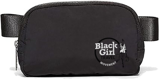 Black fanny pack